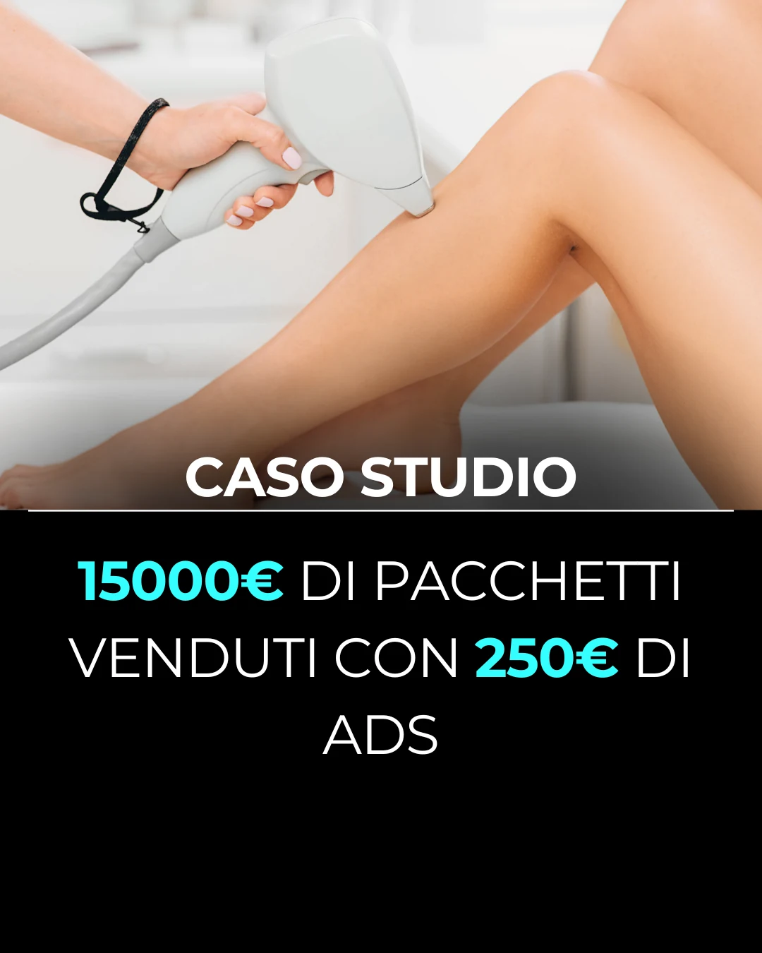Caso studio centro estetico: 15.000&euro; di pacchetti con 250&euro; di pubblicit&agrave;